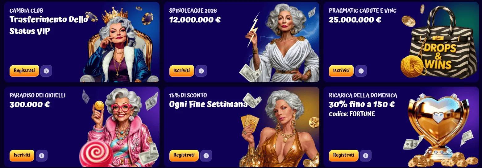 SpinGranny Casino Promozioni 4
